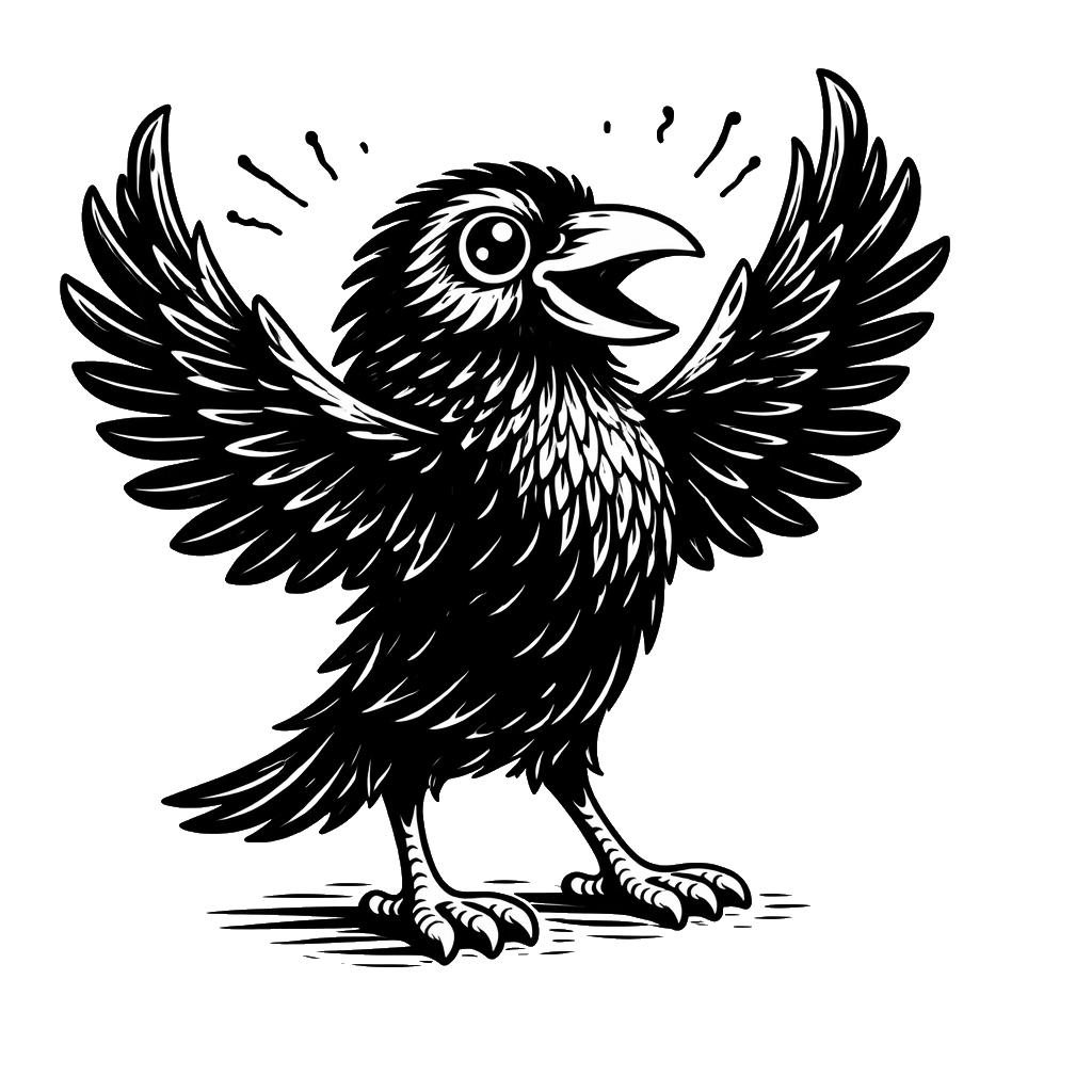 Rabe_Vorfreude Rabe_Vorfreude